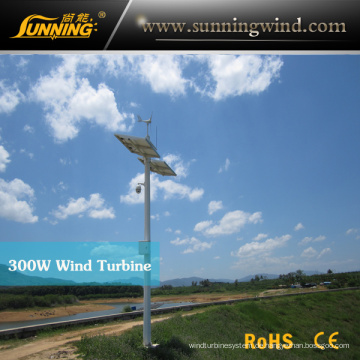 Suning 300W Camping Monitoring Wind Turbine Generator, maximale Leistung 350W